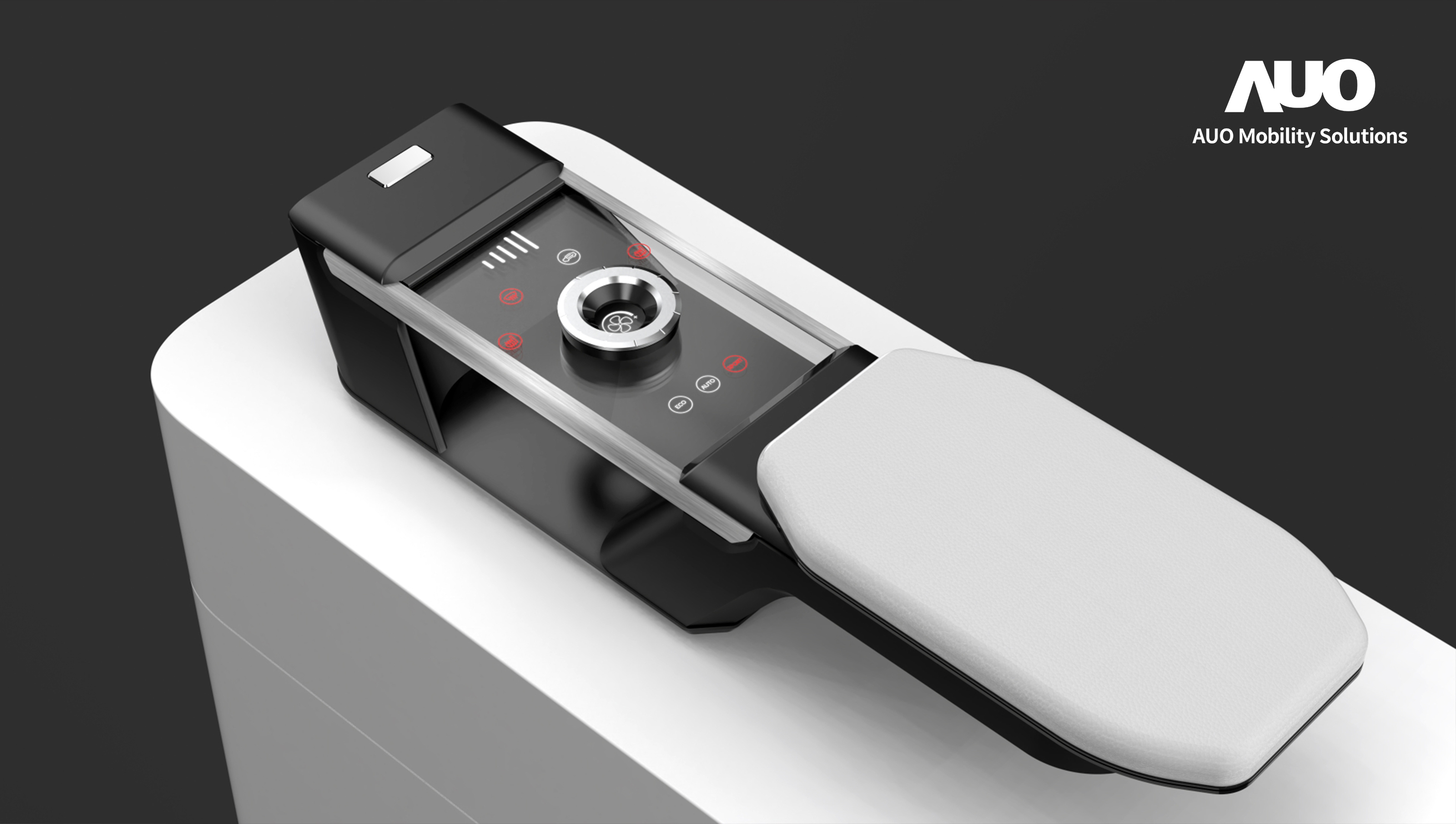 k1体育智慧行动全新发表INVISY隐形科技系列，CrystalSense Console以最简约的机构设计，提供直觉控制的主动触觉回馈与压力感测，并且动态呈现、仅在需要时显示，打造未来座舱的极致互动体验。