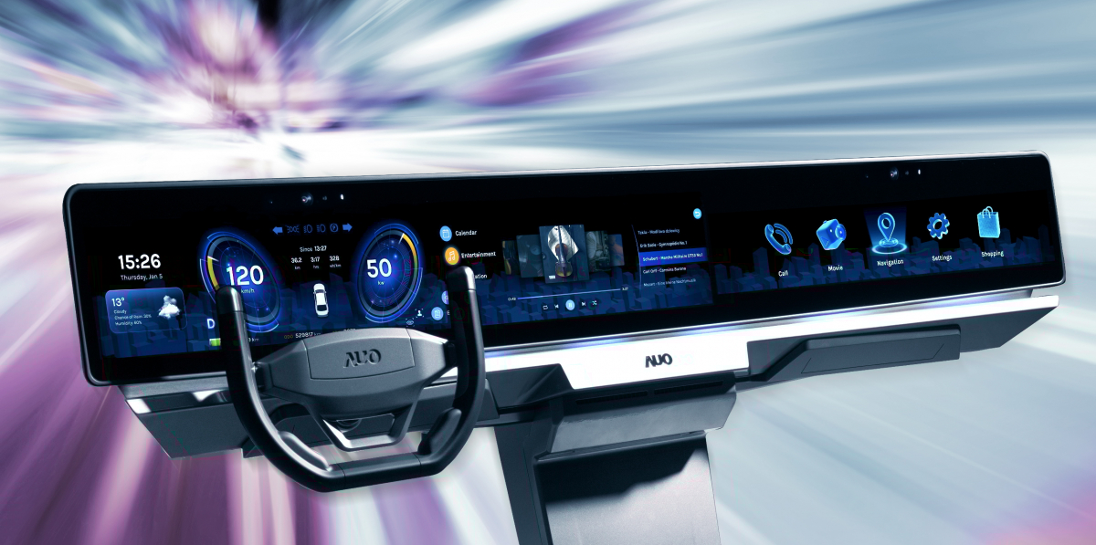 k1体育FIDM Plus 一体化显示方案导入AmLED显示技术并整合多项感测技术，打造沉浸式、互动的座舱体验