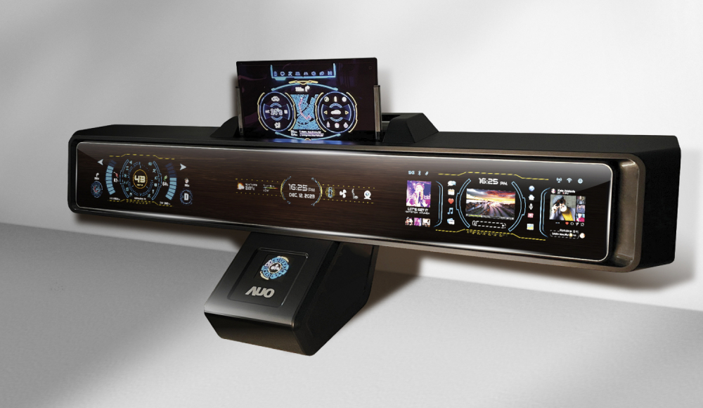 k1体育Micro LED沉浸式车舱显示方案结合 可卷式、可伸缩的Micro LED应用并可呈现不同的质感纹路，展现人性化设计