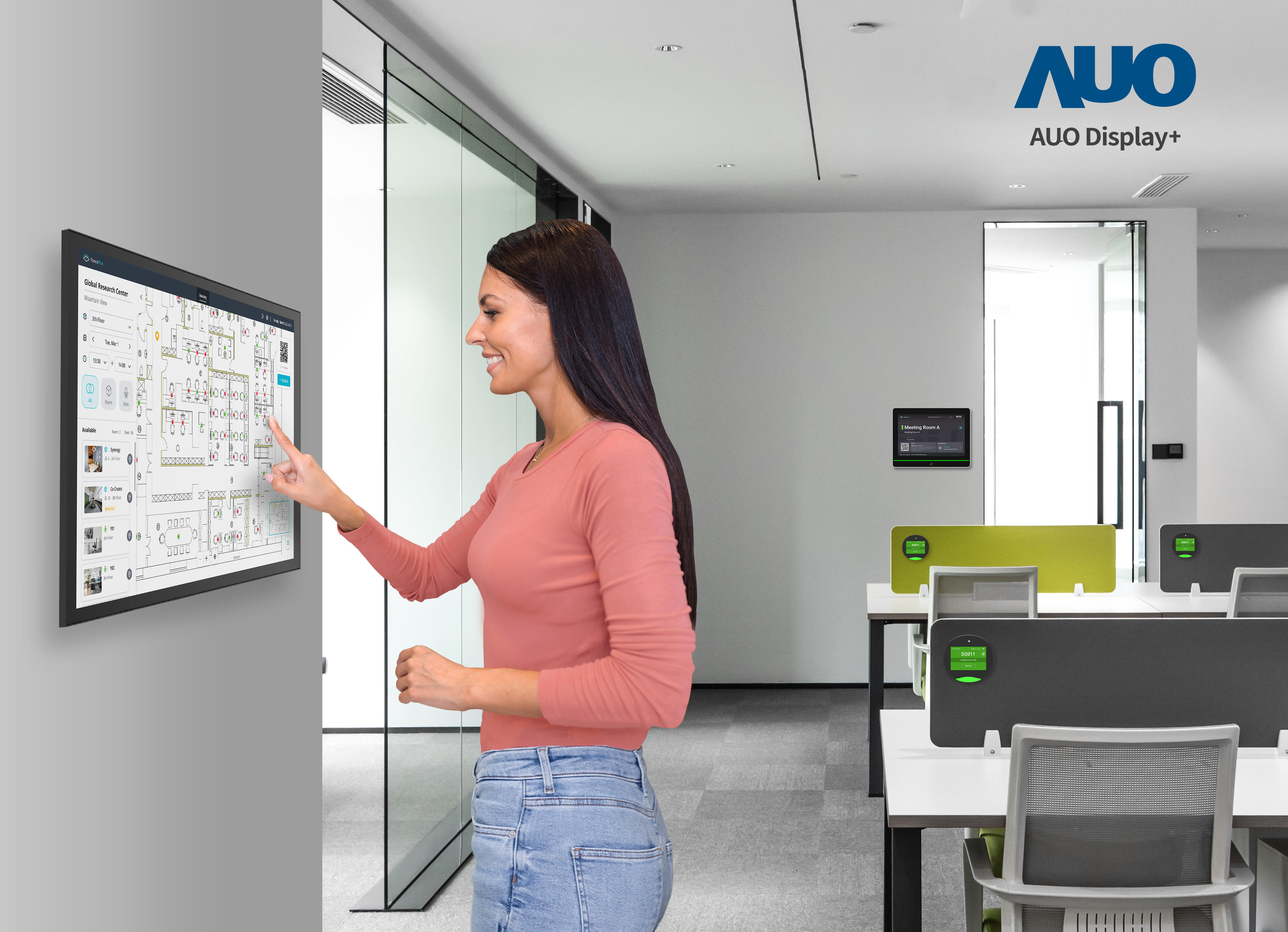 达擎会议空间管理解决方案可应用于空间预约和管理流程，将办公空间的查询、预约和保留等流程自动化，为用户提供更灵活、弹性的工作模式