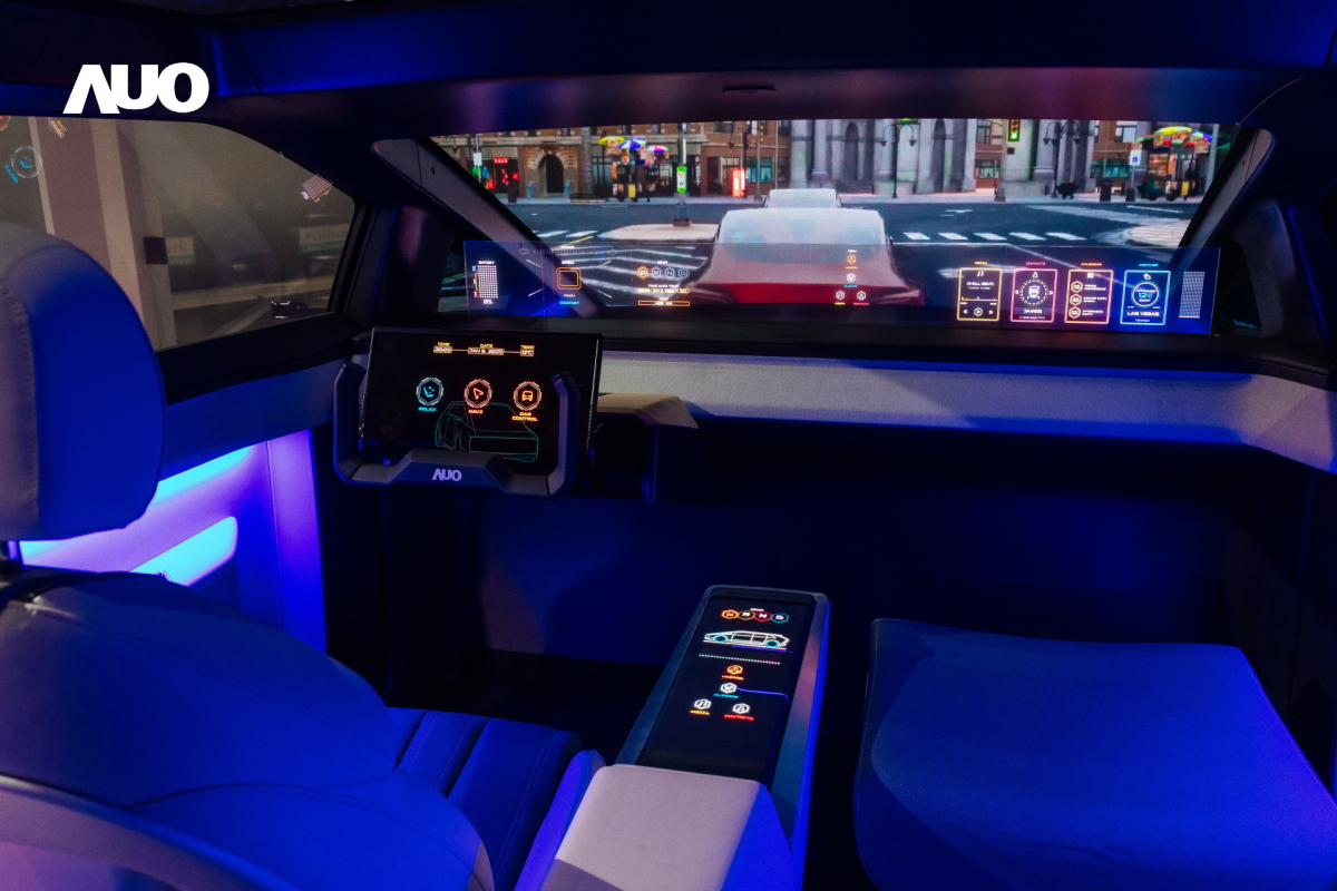 「友達智慧座艙2025」以使用者體驗為核心，運用Micro LED顯示科技為基礎搭配AI創新應用，打造沉浸、互動的座艙體驗，獲得台灣精品銀質獎