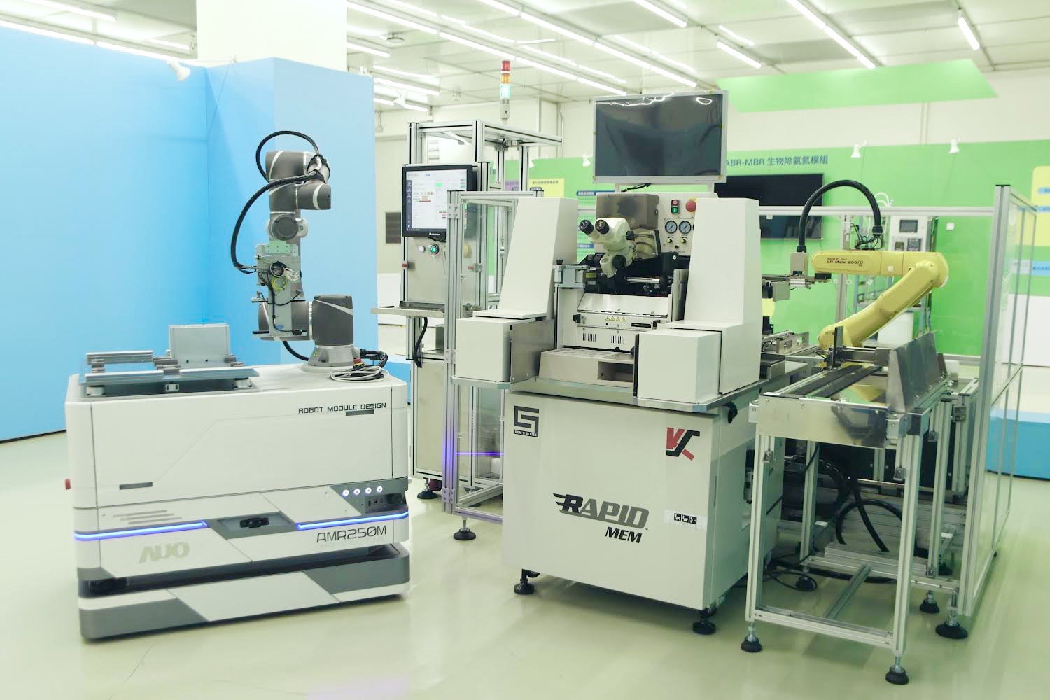 友達數位攜手半導體設備大廠K&S及夥伴樂宇精密，針對半導體封裝場域痛點，提供iAMHS一站式解決方案，創造產能提升至少10%的效益